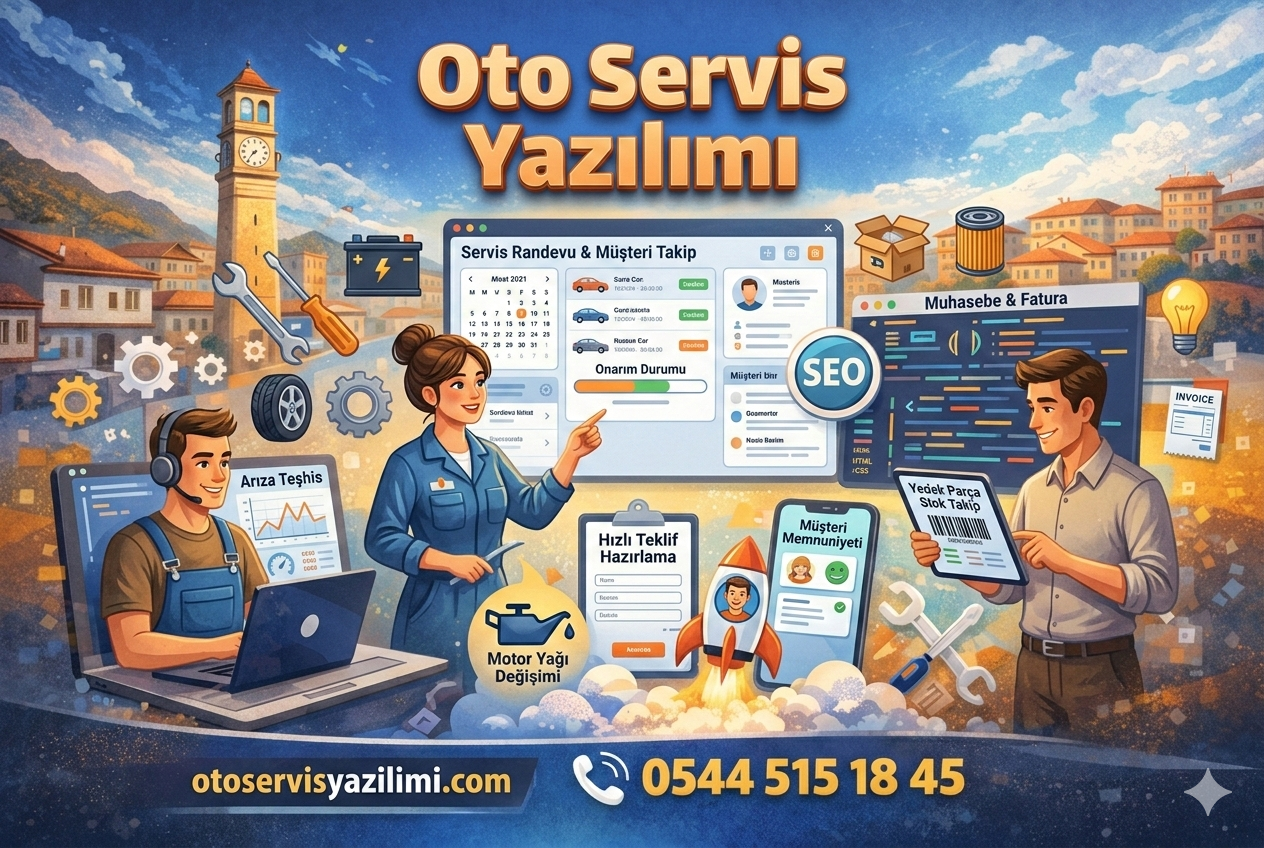 Oto Servis Yazılımı 