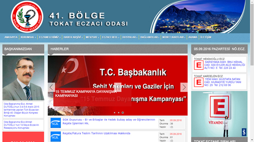 Tokat Eczacı Odası 