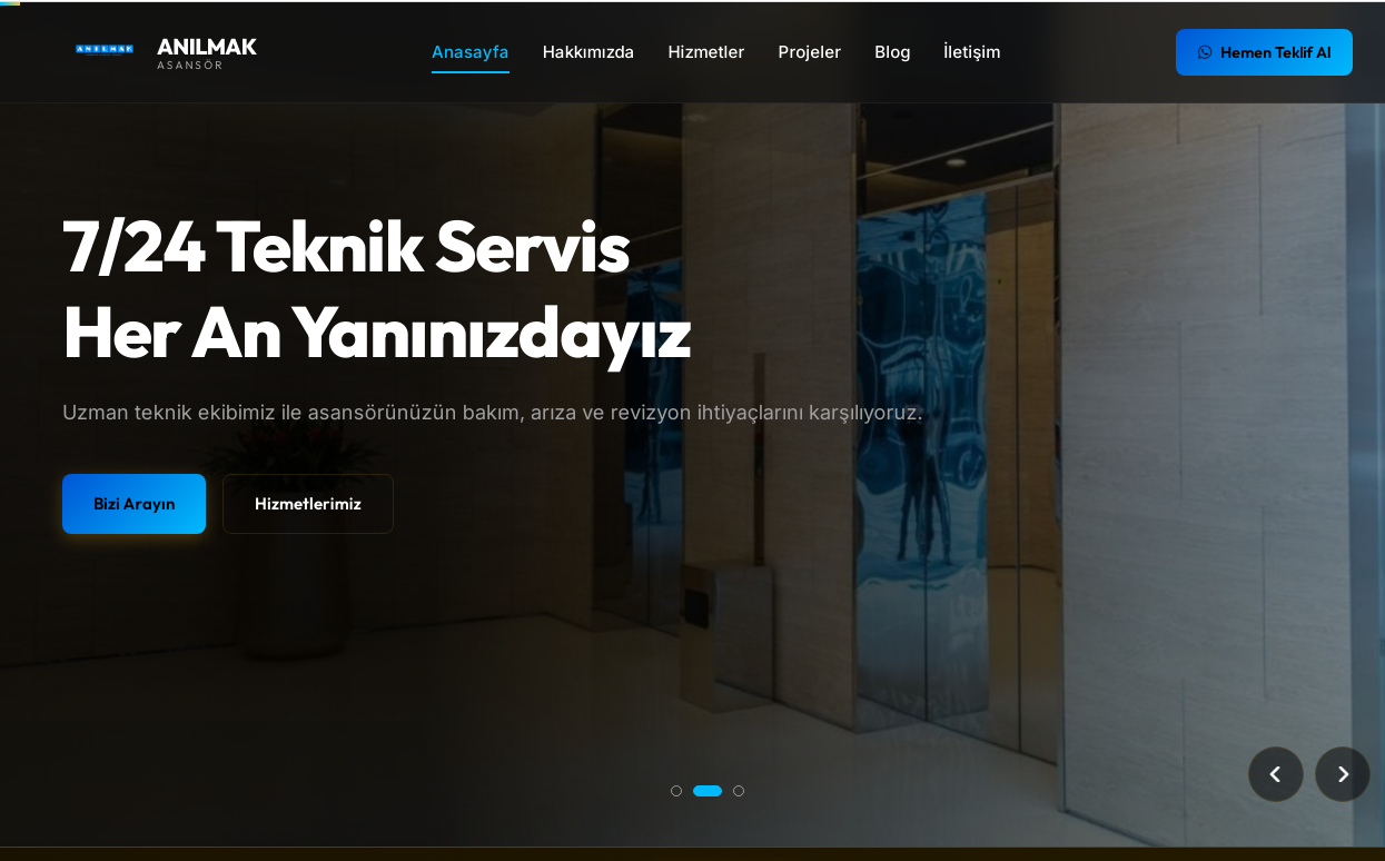 Anılmak Asansör